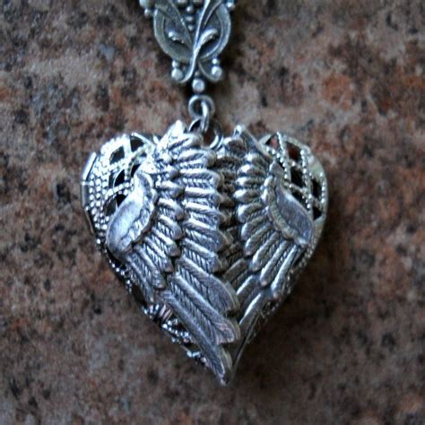 The Myhwh 7 Prized Guardian Angel Talisman Heart Locket: A Symbol of Faith and Guidance